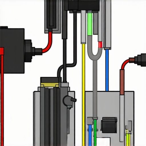 Diagram showing the relationship between dishwasher components for troubleshooting.