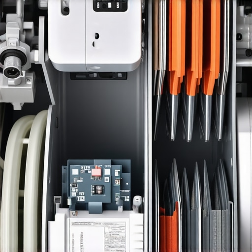 Close-up of corrosion-resistant dishwasher components