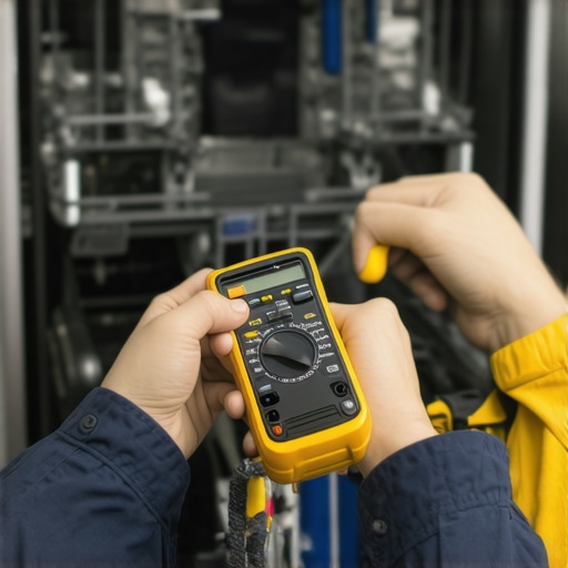 Essential Tools for Dishwasher Maintenance Technician testing and cleaning dishwasher parts with precision tools