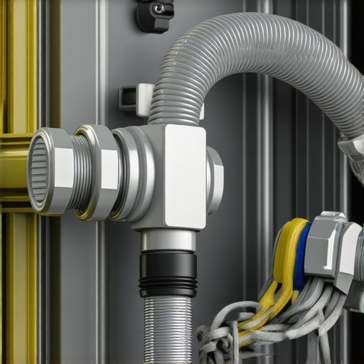Close-up image showing a correctly positioned dishwasher drain hose loop secured above the underneath floor level, illustrating correct height and placement.