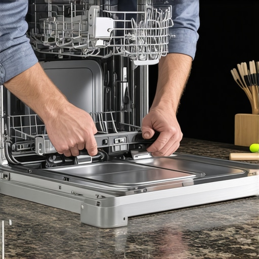 The Proper Way to Secure a Dishwasher to Granite Counters