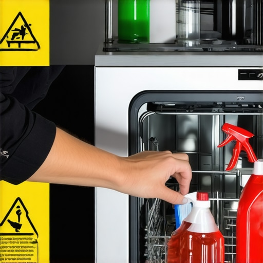 The Risks of Using Industrial Cleaners in Home Dishwashers