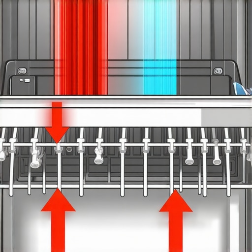 Diagram showing mineral deposits on dishwasher's heating element and cleaning tips