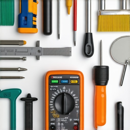 Collection of repair tools for dishwasher troubleshooting and maintenance