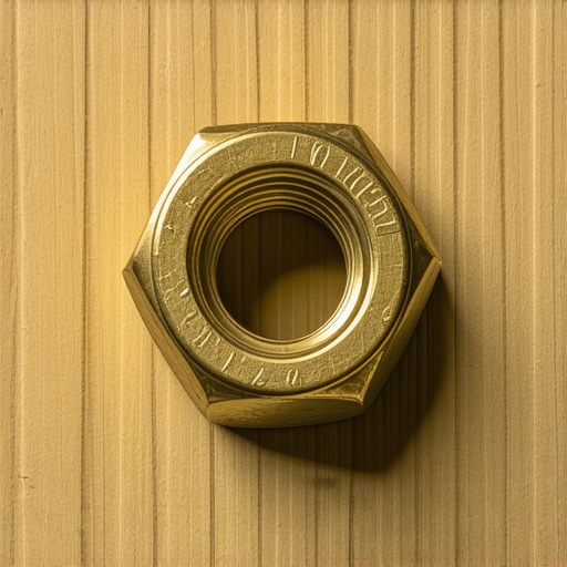 The $8 Brass Nut That Prevents Cabinet Water Damage