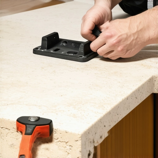 The Proper Way to Secure Your Machine to Stone Countertops