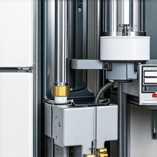Installation of dishwasher water inlet and drain hose showing proper placement.