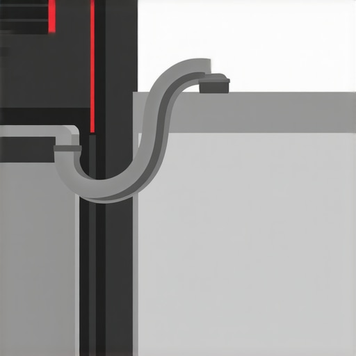 Diagram showing proper high loop drain hose setup for dishwasher