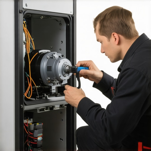 How to swap a noisy motor without removing the whole unit