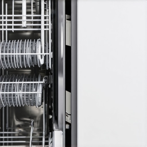Proper Dishwasher Drain Setup Dishwasher drain hose correctly installed with optimal loop and slope for effective drainage.
