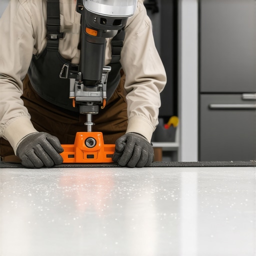 The Proper Way to Secure Your Machine to Quartz Countertops