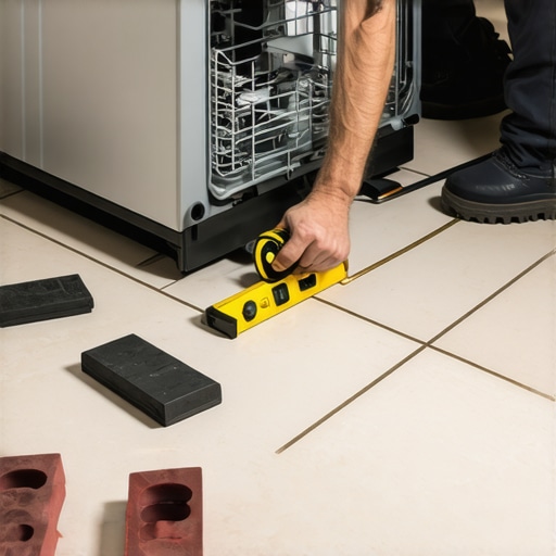The Secret to Leveling a Dishwasher on Uneven Tile Floors