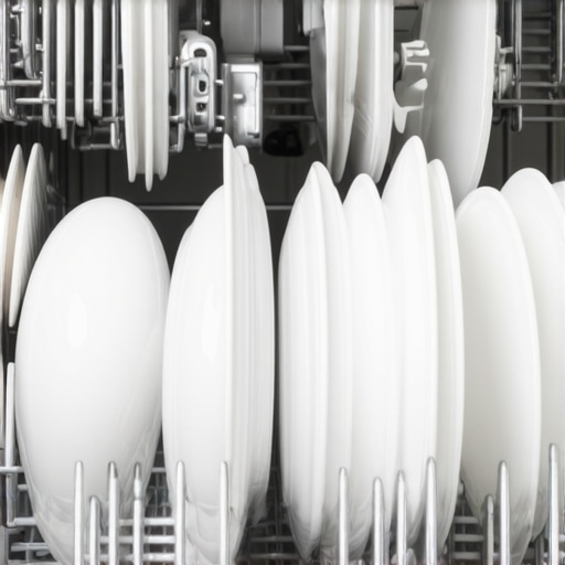 The correct way to load a dishwasher for maximum water flow