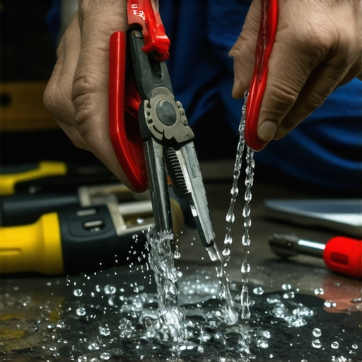 Why You Should Never Tighten Your Water Line with Standard Pliers