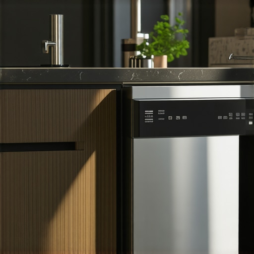 Proper clearance and cabinet alignment for a dishwasher installation