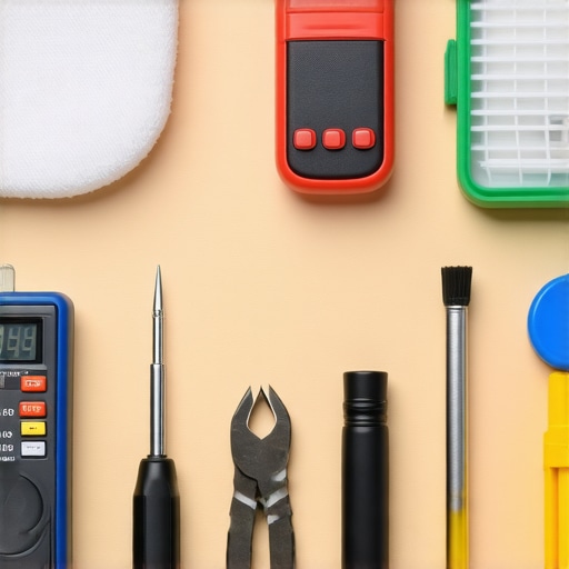 Essential DIY Dishwasher Maintenance Tools A collection of tools needed for dishwasher maintenance including a multimeter and pliers.