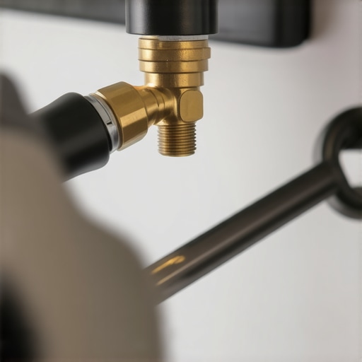 A professional installing a dishwasher water inlet valve to prevent leaks and maintain warranty.