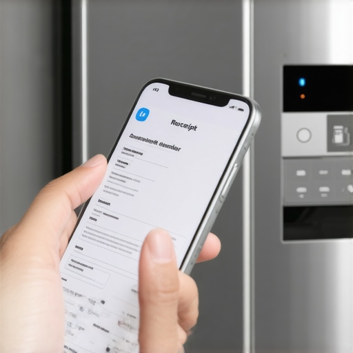Homeowner identifying dishwasher model number for a warranty part claim