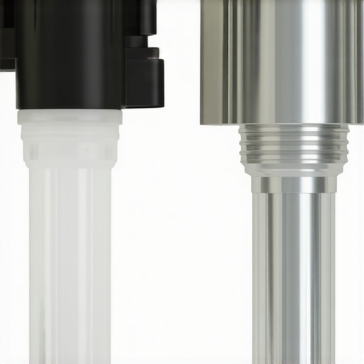 Comparison of original equipment manufacturer dishwasher valve versus a generic replacement part.