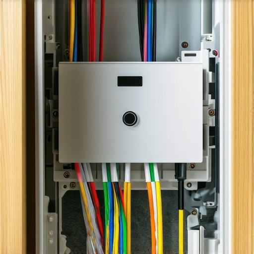 Proper electrical wiring for dishwasher installation Close up of dishwasher electrical junction box with rubber grommet