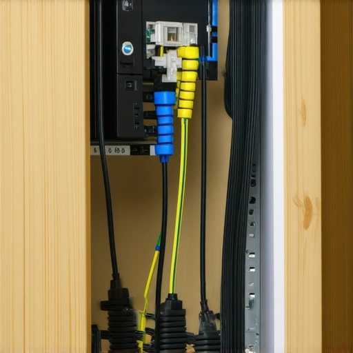 The Correct Way to Route Wiring Through a Kitchen Cabinet