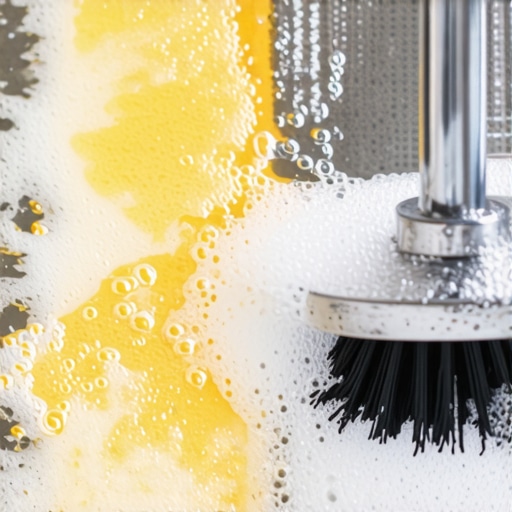 The best way to clean a filter that is coated in grease