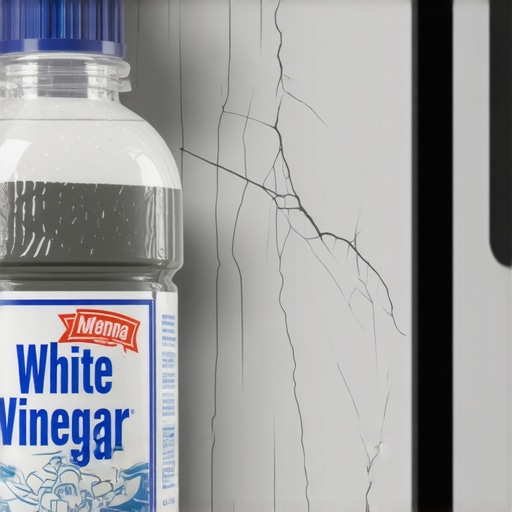 Close up of a cracked dishwasher gasket seal showing chemical damage from vinegar.
